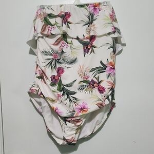 Kona Sol Floral One Piece Swimsuit